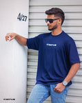 Oversized Classic Tee - Deep Navy