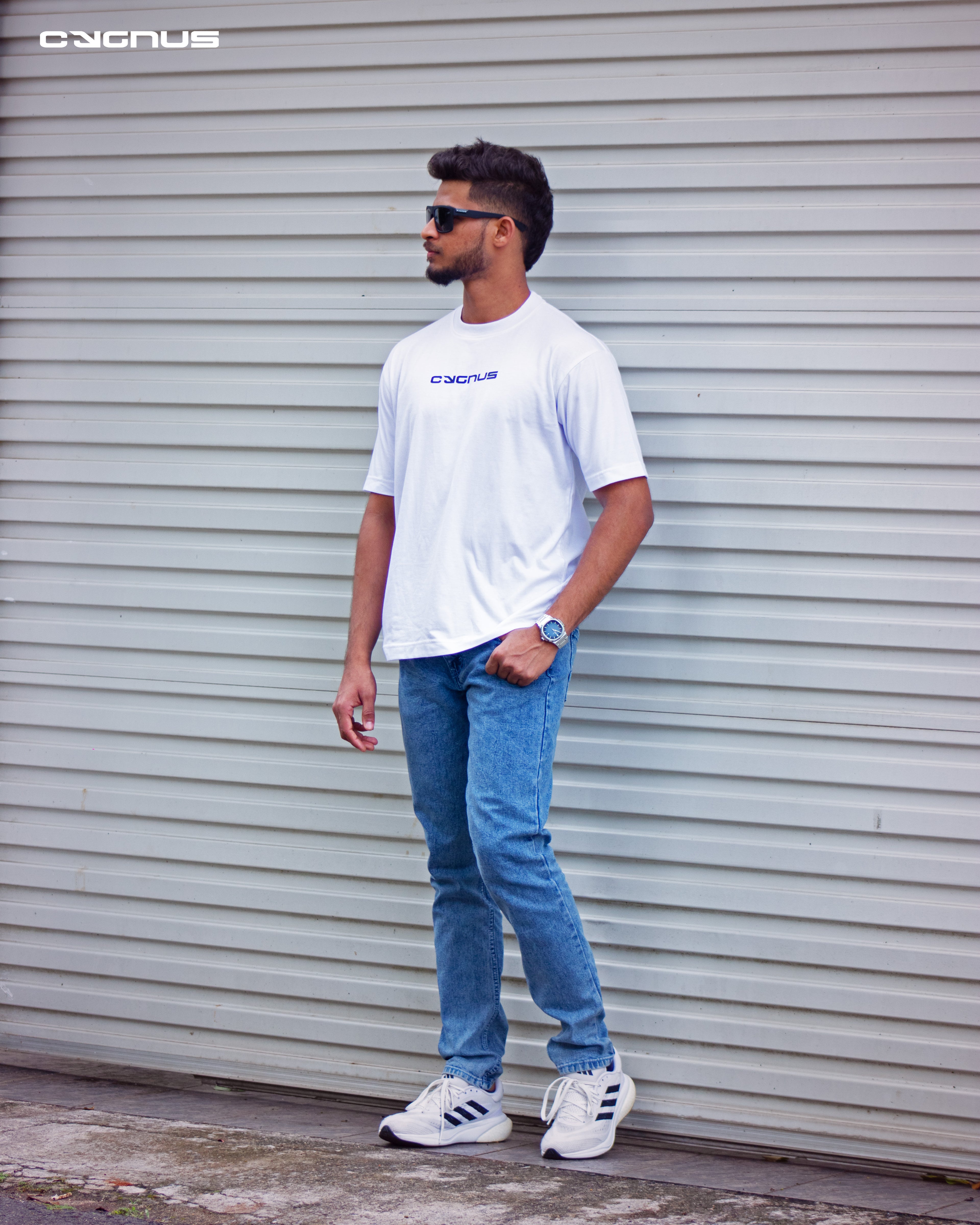 Oversized Classic Tee - White