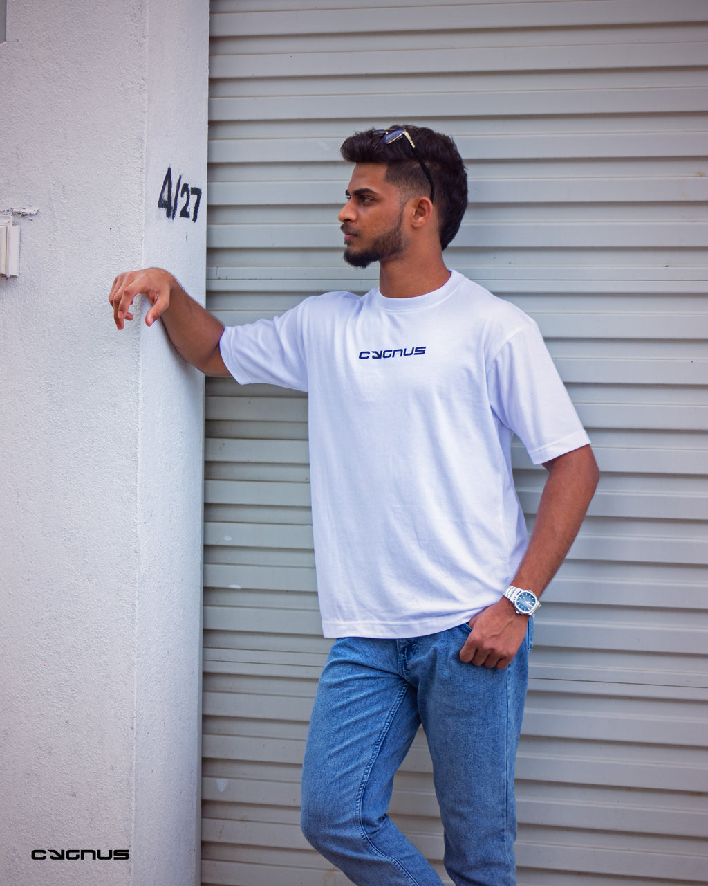 Oversized Classic Tee - White