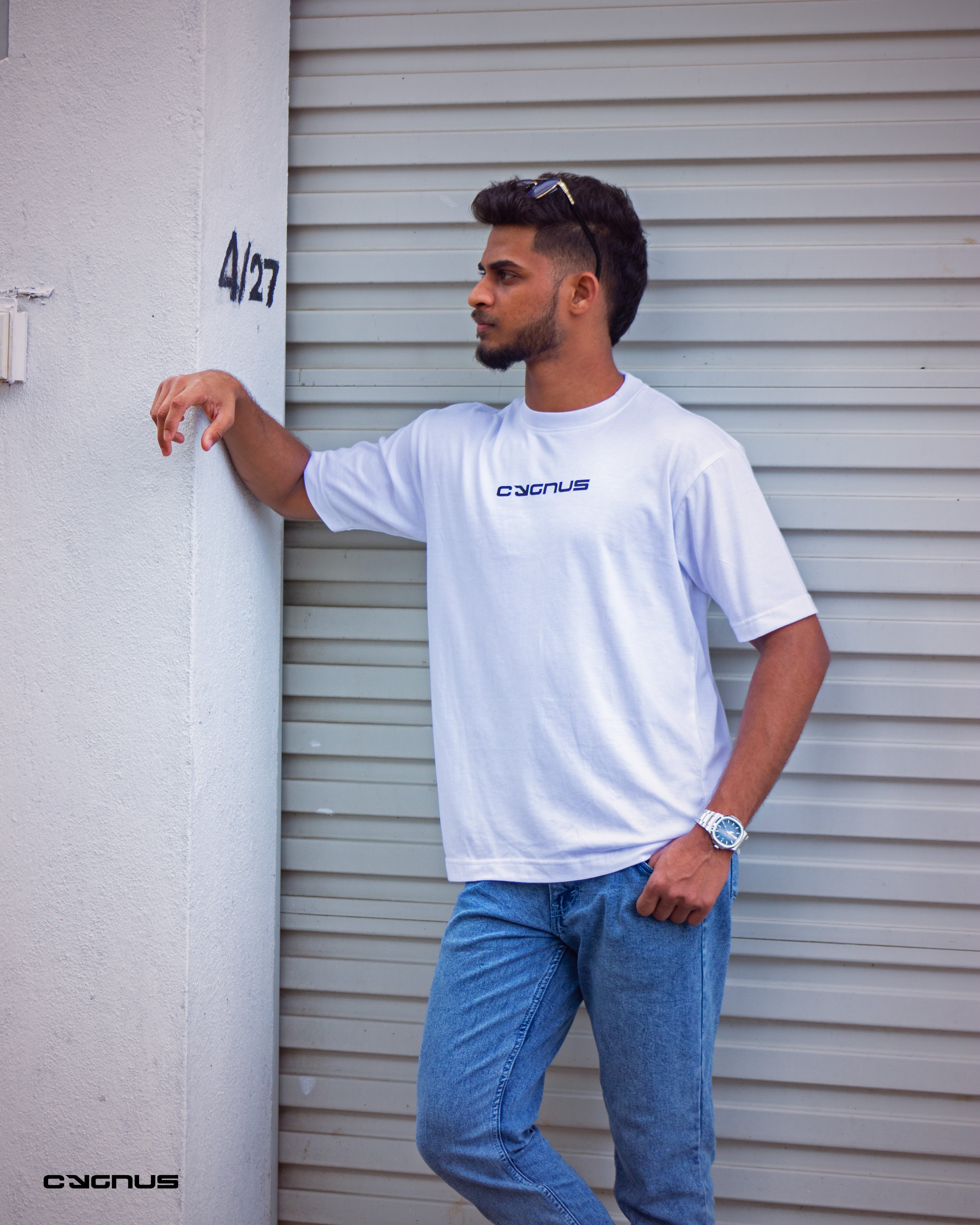 Oversized Classic Tee - White