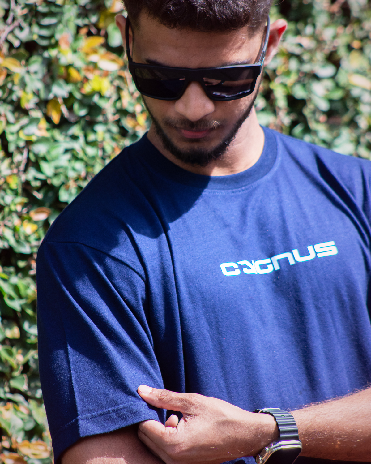 Classic Oversized Tee - Deep Navy